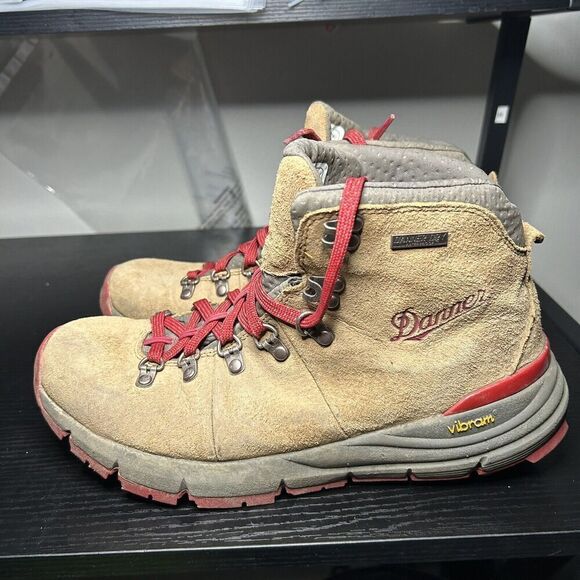 Danner Mountain 600 4.5” Brown Red Waterproof Suede Hiking Boot Women’s Size 9.5 - Picture 1 of 16